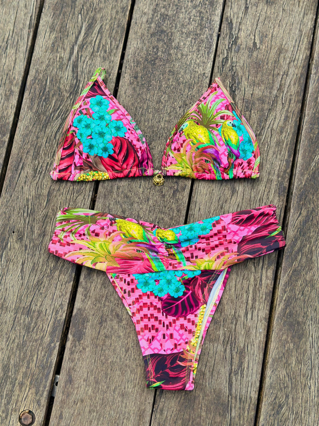 Turquoise Tropic Valorie Swim Bikini