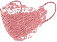 Load image into Gallery viewer, Pink Lace &#39;Couture Collection&#39; Face Mask